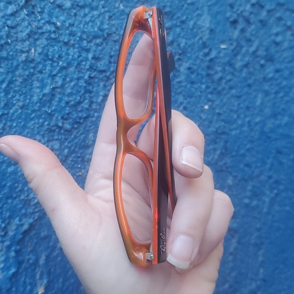 Ray-Ban Junior 1530 Eyeglasses 3664 Red. - Picture 5 of 12